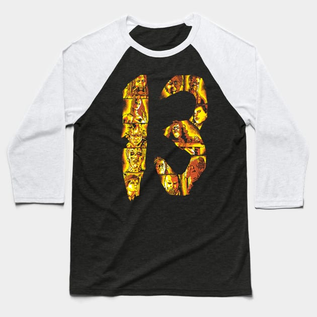 13 Baseball T-Shirt by Andriu